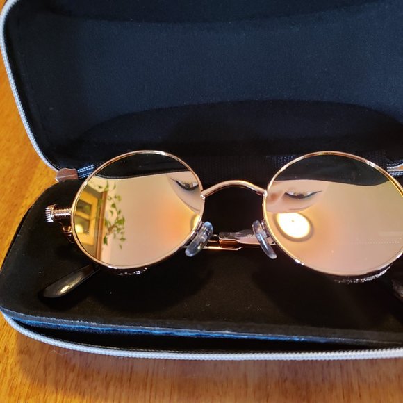 Steampunk/Boho  Sunglasses with Hard Case   NWOT - Picture 7 of 8